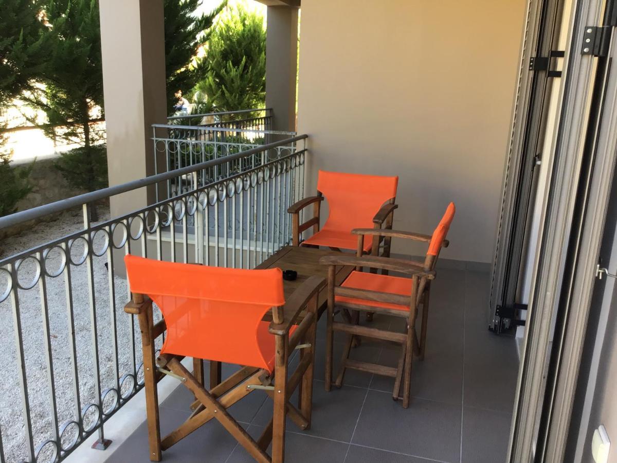 D'Angelos Apartments Karavomylos Dış mekan fotoğraf