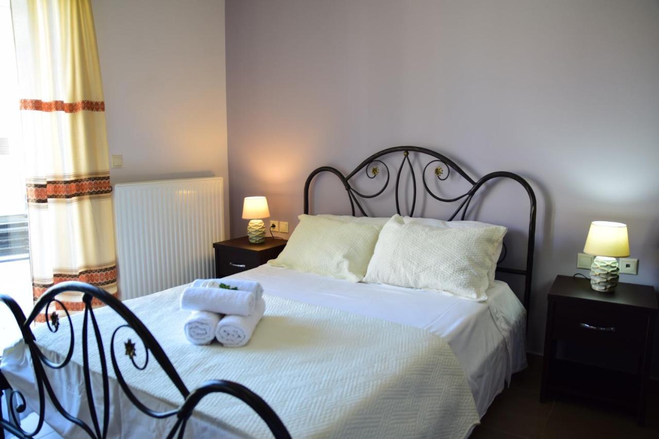D'Angelos Apartments Karavomylos Dış mekan fotoğraf