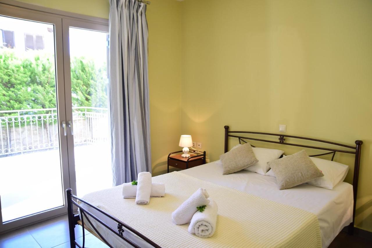 D'Angelos Apartments Karavomylos Dış mekan fotoğraf