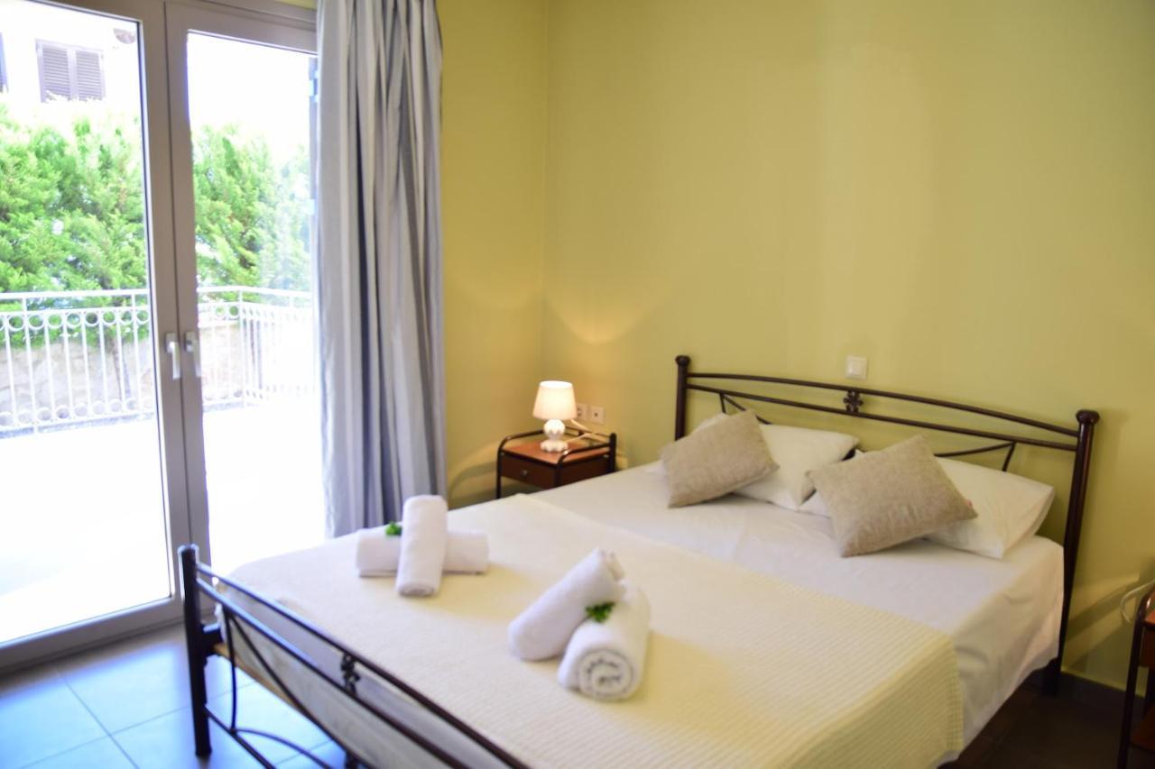 D'Angelos Apartments Karavomylos Dış mekan fotoğraf