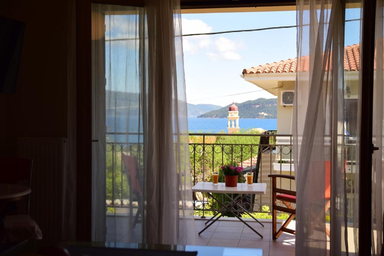 D'Angelos Apartments Karavomylos Dış mekan fotoğraf