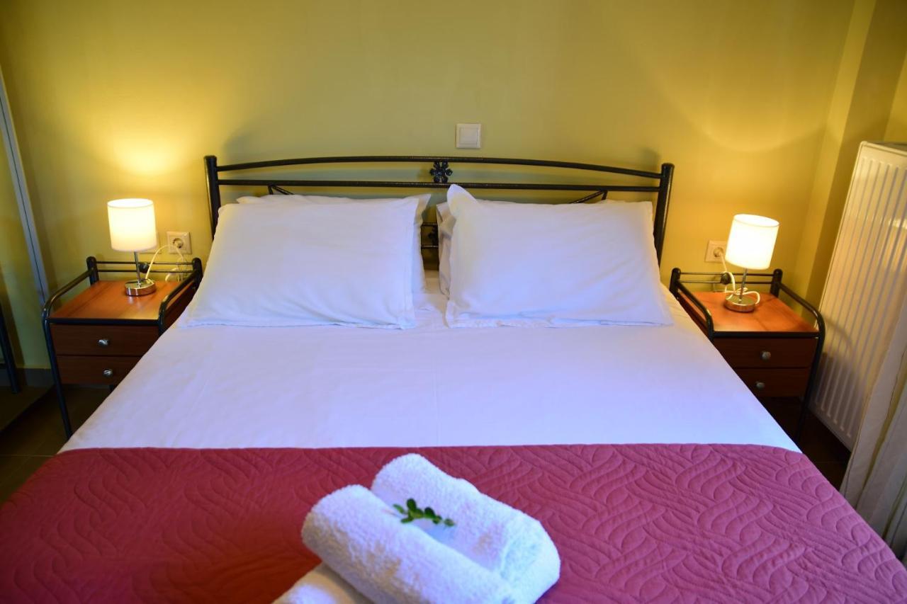 D'Angelos Apartments Karavomylos Dış mekan fotoğraf