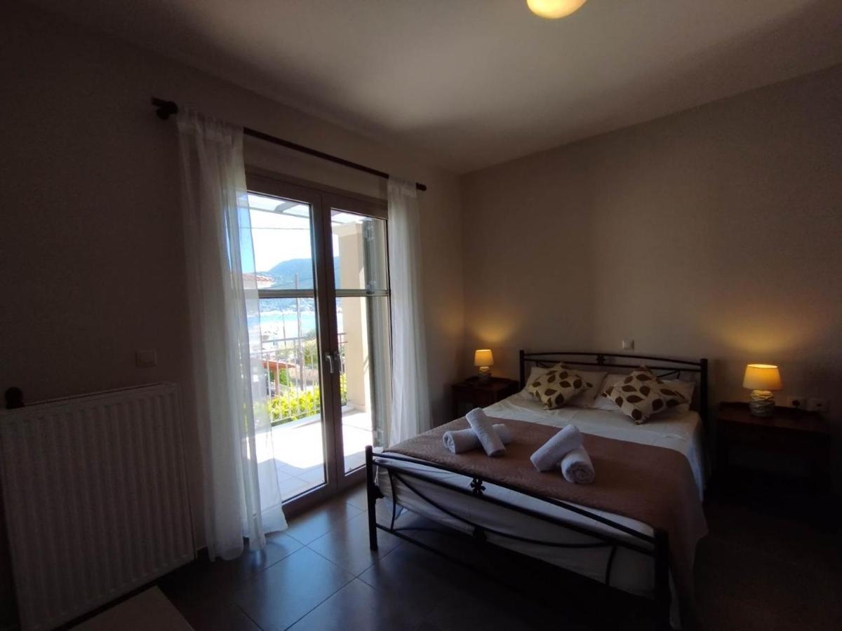D'Angelos Apartments Karavomylos Dış mekan fotoğraf